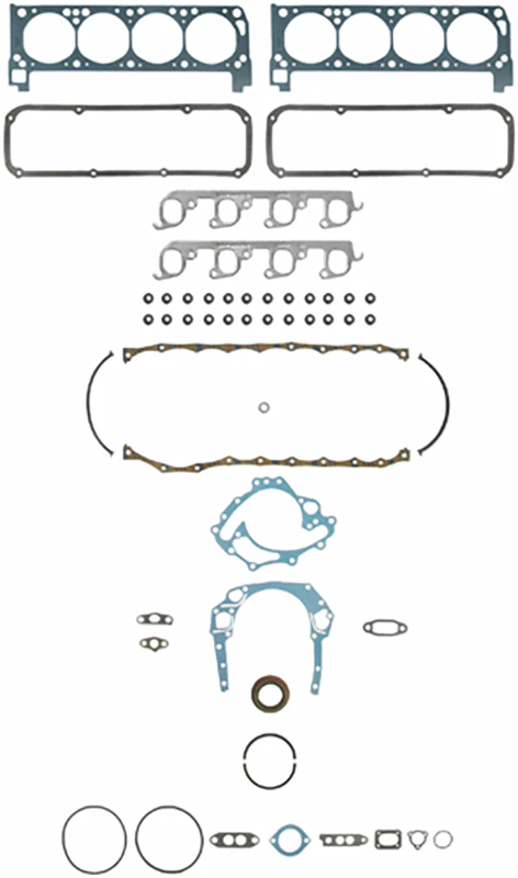 Fel-Pro for Ford 302 351 Cleveland Full Gasket Kit Feafs8347Pt