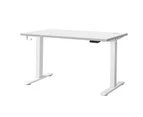 Oikiture Standing Desk Height Adjustable Motorised Electric Sit Stand Table 120cm