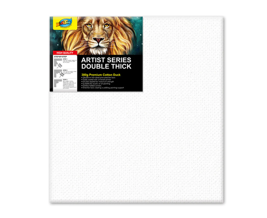 45x45 Double thick,Acid free, Triple Primed Heavy duty stretched canvas