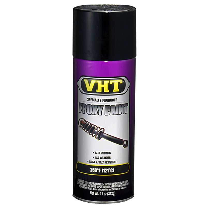 VHT Epoxy All Weather Self Priming Spray Paint Satin Black SP652