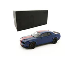 GTspirit Licensed 1:18 Scale Dodge Challenger Super Stock 2021 Model Car Blue