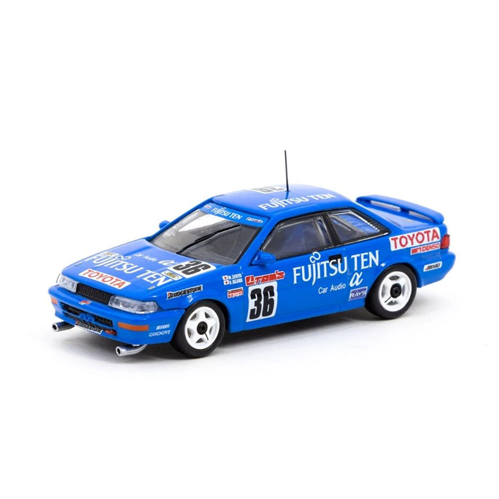 Tarmac Works Licensed 1:64 Scale Toyota Corolla #36 Levin AE92 JTC 1991 Model Car