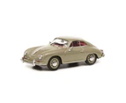 Schuco Licensed 1:43 Scale Porsche 356 A Coupe Diecast Model Car Taupe