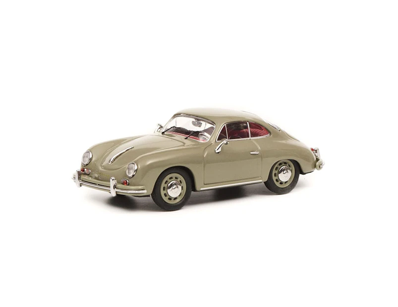 Schuco Licensed 1:43 Scale Porsche 356 A Coupe Diecast Model Car Taupe