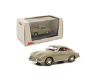 Schuco Licensed 1:43 Scale Porsche 356 A Coupe Diecast Model Car Taupe