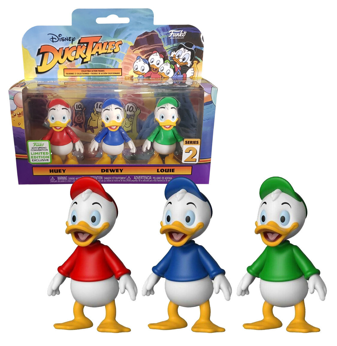 Funko Disney Action Figurine Set - Ducktales Huey, Dewey & Louie - 2019 ...