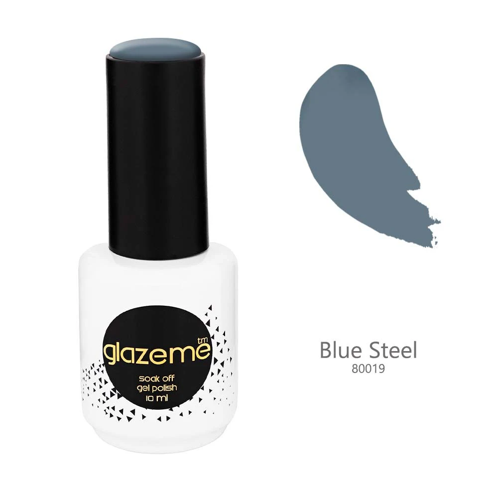 GlazeMe Blue Steel - Gel Nail Polish