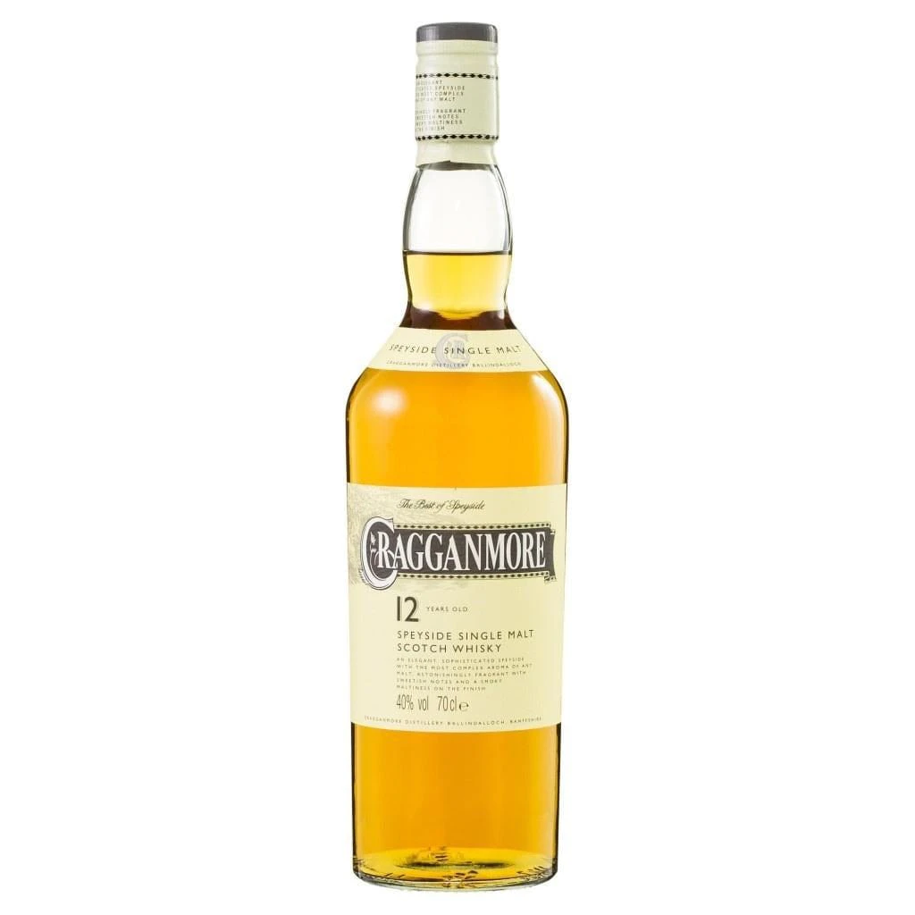 CRAGGANMORE 12 YEAR OLD SPEYSIDE MALT 700ML