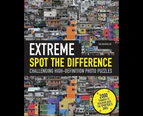 Extreme Spot the Difference : Challenging High-Definition Photo Puzzles-Includes a Unique Transparent Plastic Spotters Grid