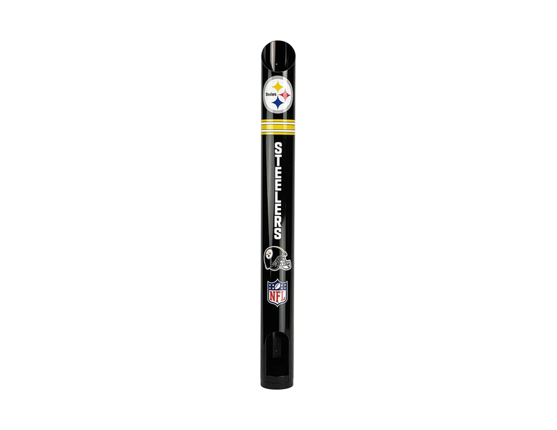 NFL Pittsburgh Steelers Stubby Holder Dispenser Storage Wall Mountable 90x9cm