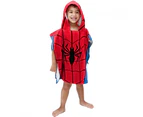 Marvel Spider-Man Youth Hooded Poncho Towel