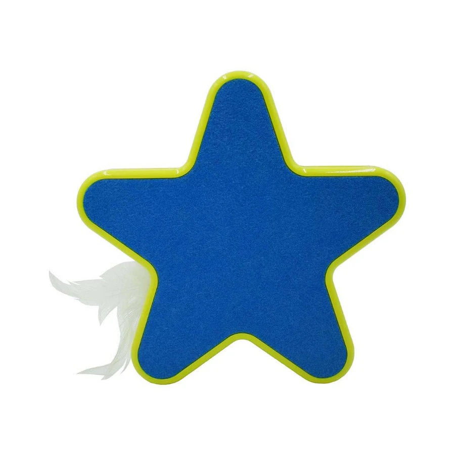 Scream Electronic Star Motion Cat Toy Loud - Green and Blue