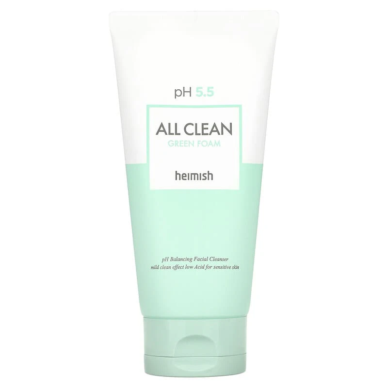 Heimish, All Clean Green Foam, Cleanser, 150 g