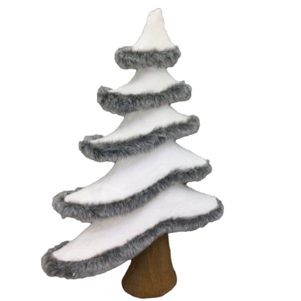 Tree White Grey 34cm