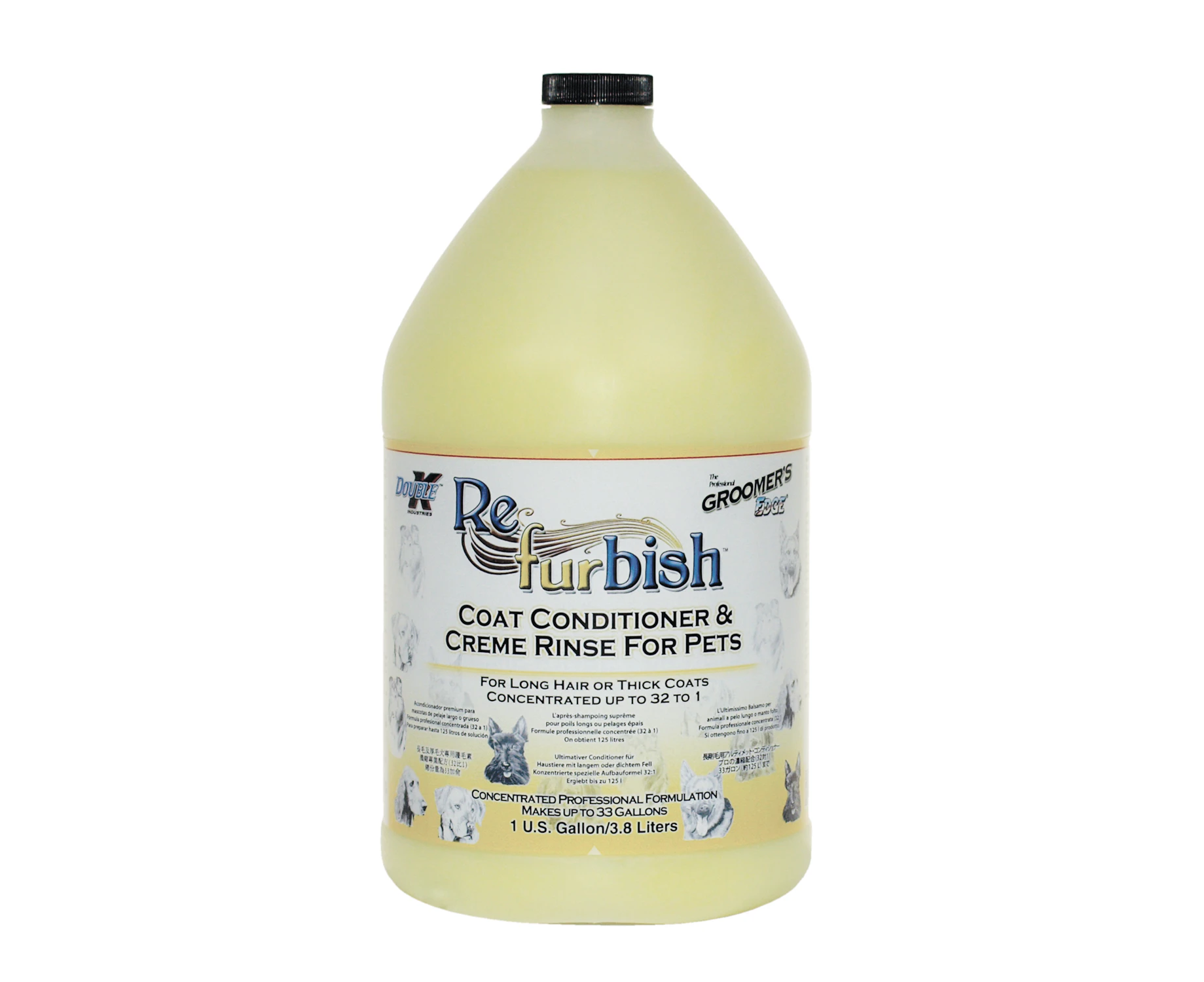 Groomer's Edge ReFurBish Coat Conditioner 3.8L