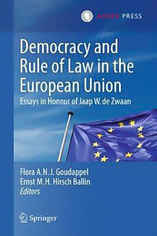 Democracy and Rule of Law in the European Union Hardcover Book