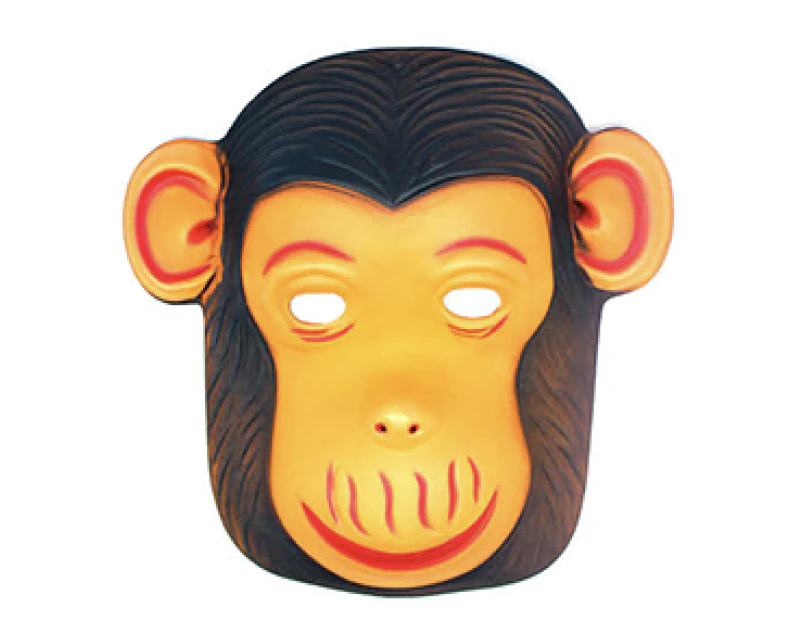 Animal Head Face Mask Halloween Costume Party Prop Novelty Toys Adult Kids - Monkey - Monkey