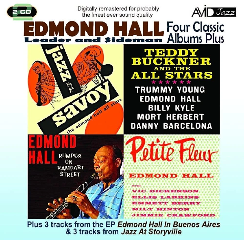 Edmond Hall - Four Classic Albums Plus (Leader And Sideman) MUSIC CD   SEALED