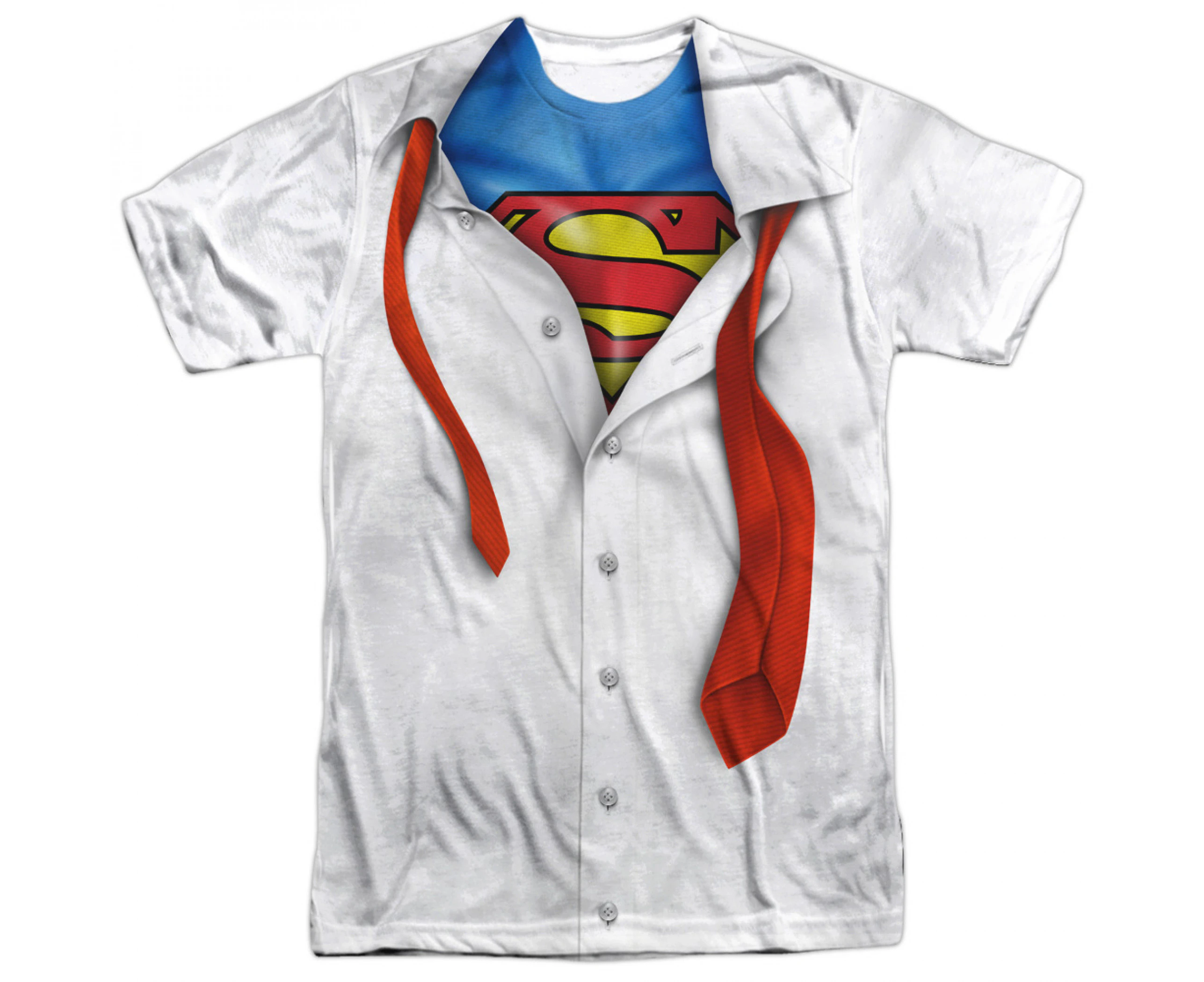 Superman Red Tie Costume Reveal T-Shirt