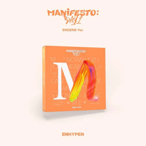 ENHYPEN - MANIFESTO : DAY 1 [M : ENGENE Ver.]  [COMPACT DISCS] Photo Book, Photos, Poster, Stickers USA import