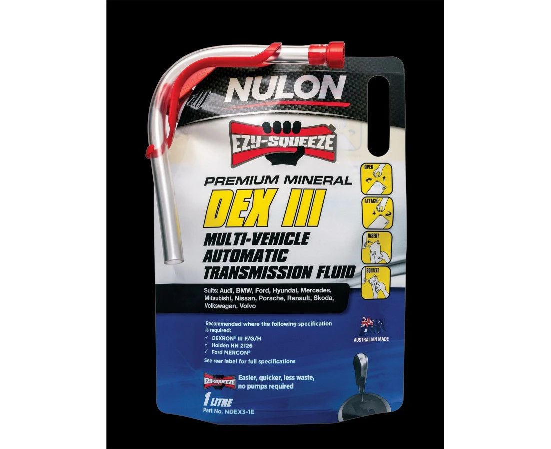 Nulon Premium Mineral Automatic Transmission Fluid 1 litre NDEX3-1E