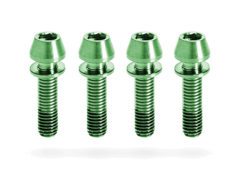 Kogel Titanium Stem Face Plate Bolts (4 Pack) - Green