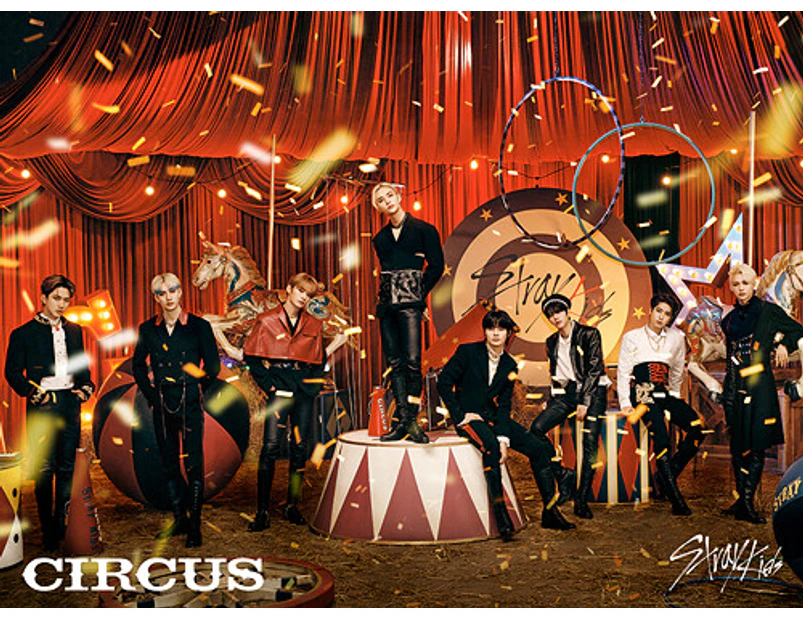 Stray Kids - Circus - Version A - incl. DVD, 24pg Photobook + Photo Card  [COMPACT DISCS] With DVD, Photo Book, Photos, Japan USA import