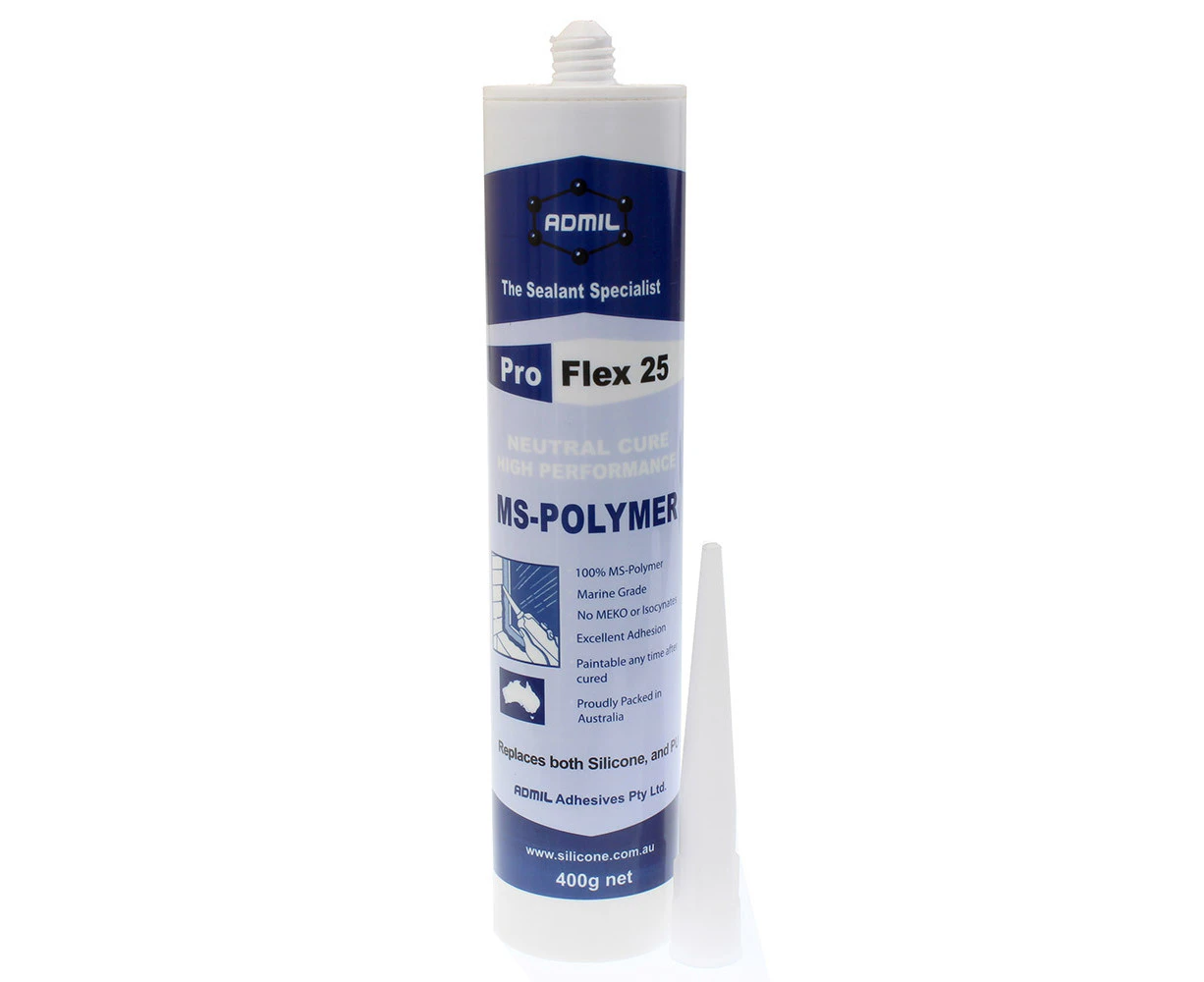 Pro-flex 25ms Paintable Sealant White 400g