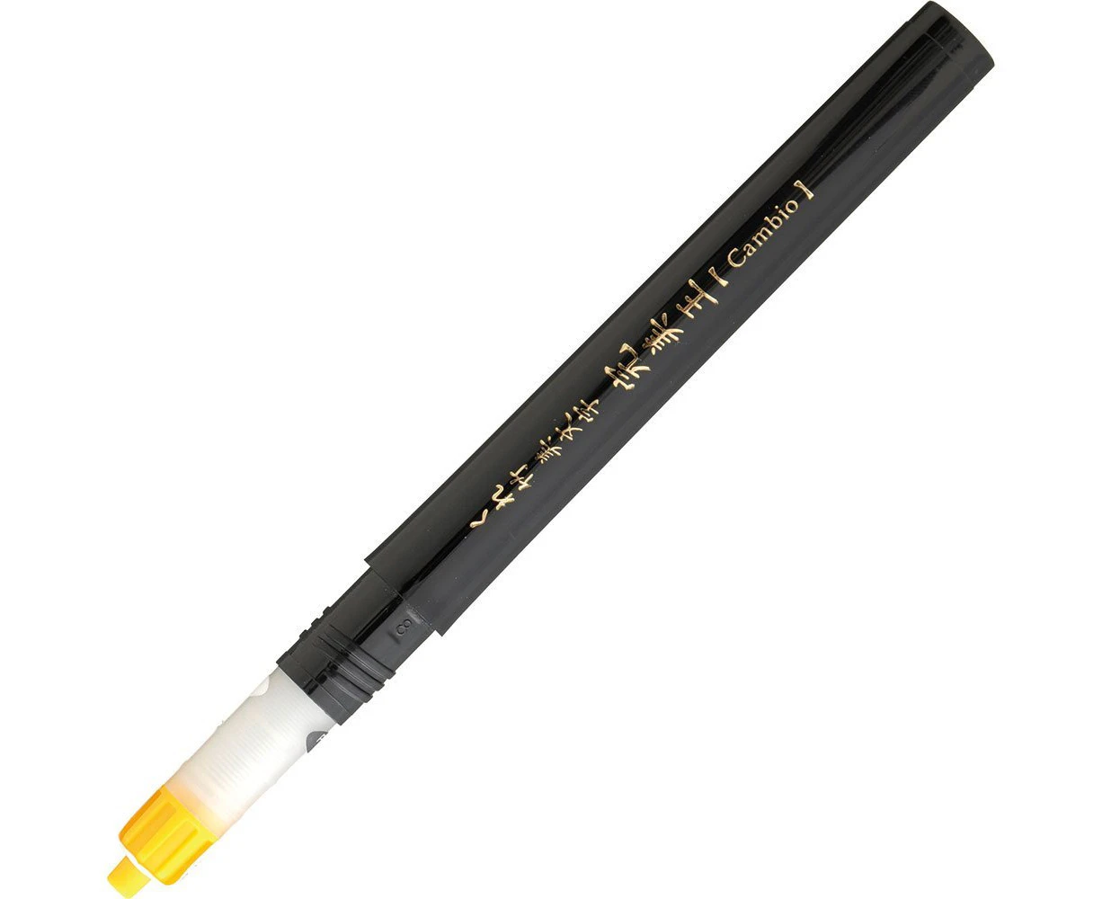 ZIG Kuretake Bimoji Cambio brush pen: Black (Pigment ink) Ink cartridge for Extra Fine tip OR Medium tip