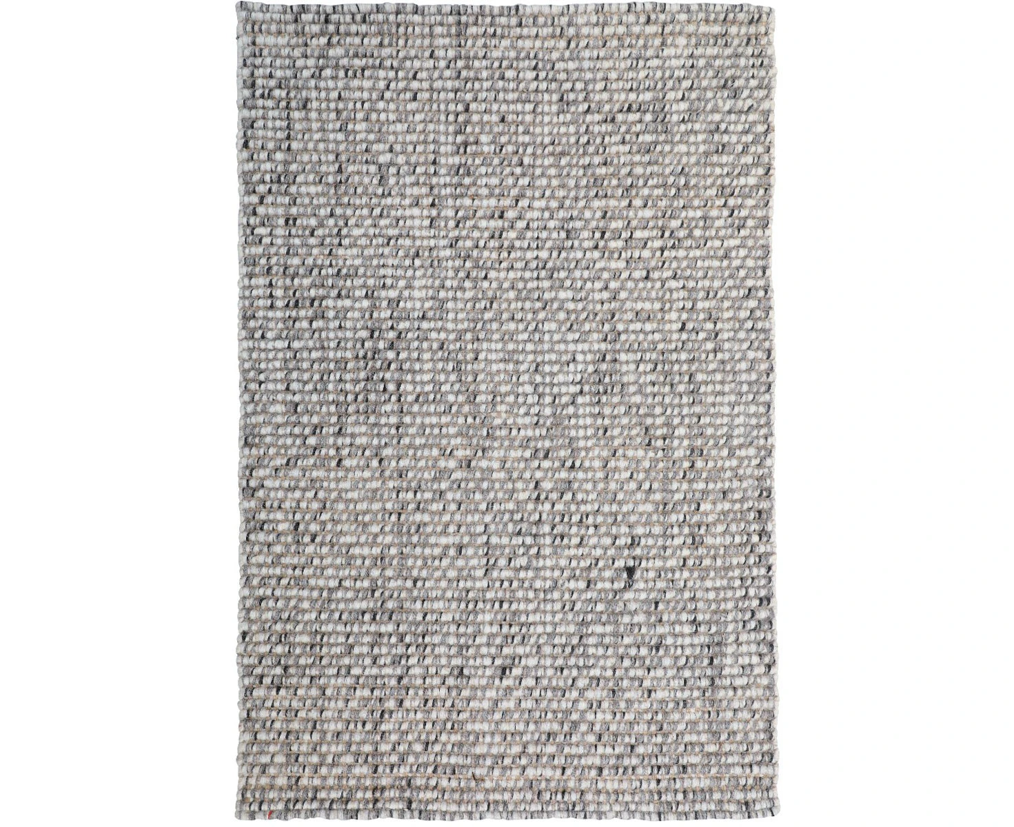 Handmade Chunky Wool & Jute Blend Greystone Rug - Grey