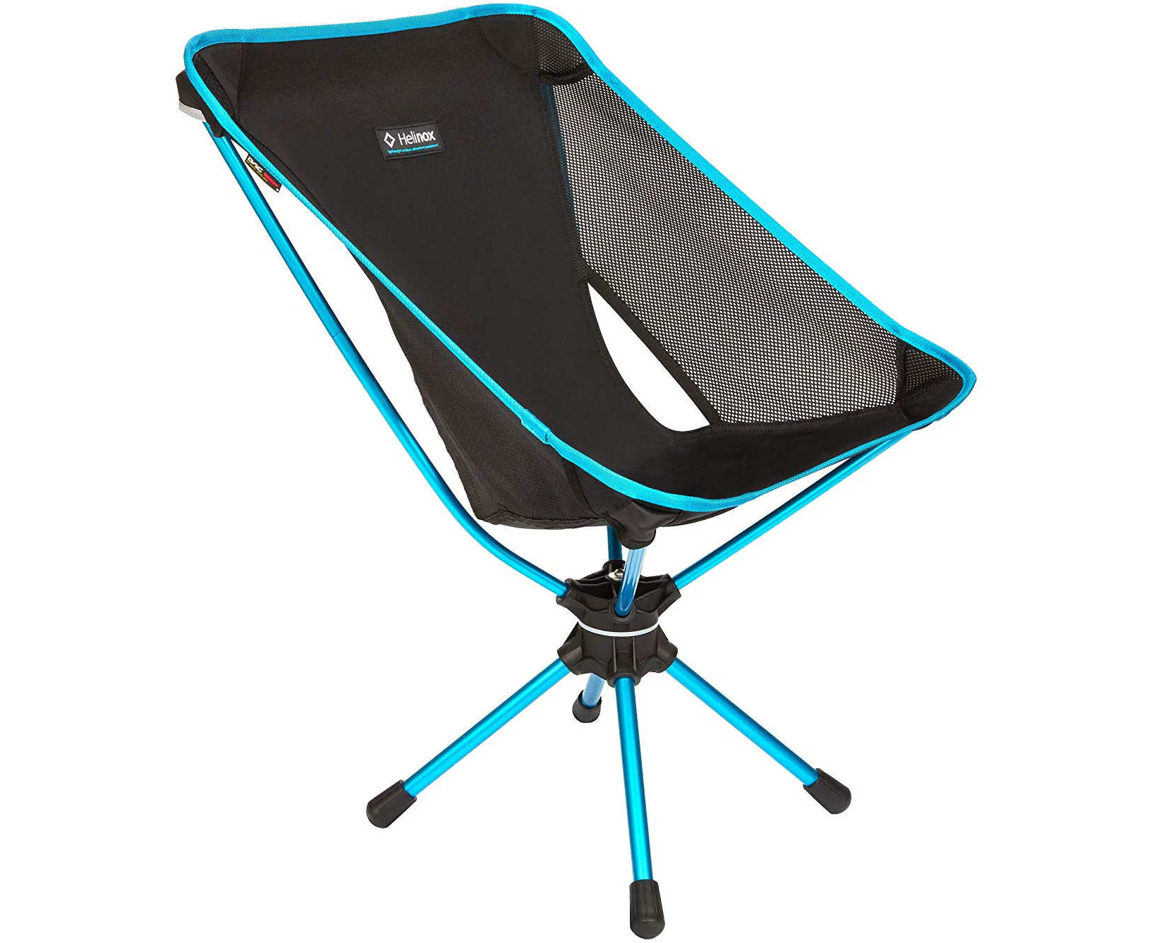 Helinox Lightweight Swivel Camping Chair Black/Blue Frame