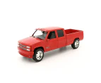 Greenlight Licensed 1:18 Scale Chevrolet 3500 Crew Cab Silverado Artisan 1997 Diecast Model Car Red