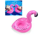 Inflatable Flamingos Drink Cup Holder Float For Party - 1PCS