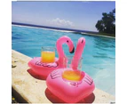 Inflatable Flamingos Drink Cup Holder Float For Party - 1PCS