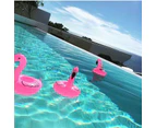 Inflatable Flamingos Drink Cup Holder Float For Party - 1PCS