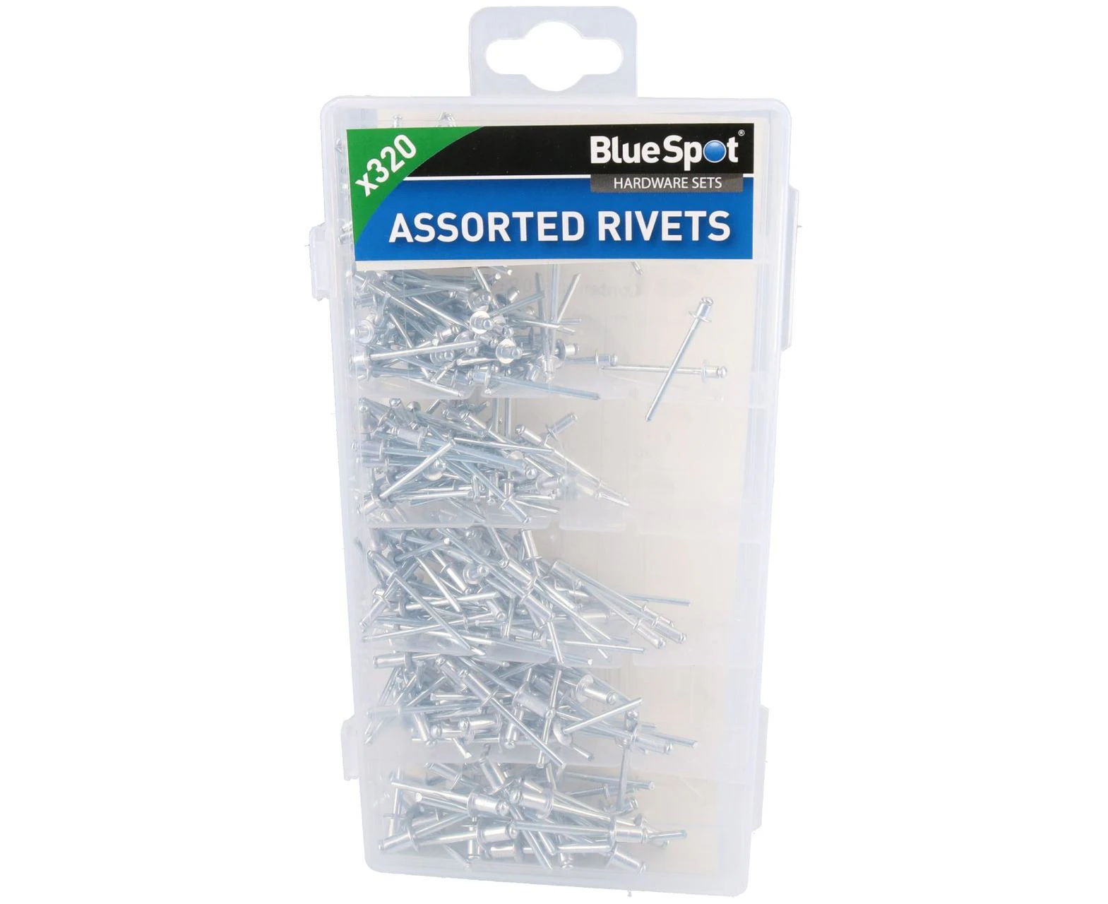 AB Tools Metric Aluminium Blind Pop Pot Rivets Assortment Set Fasteners Fastening 320pc