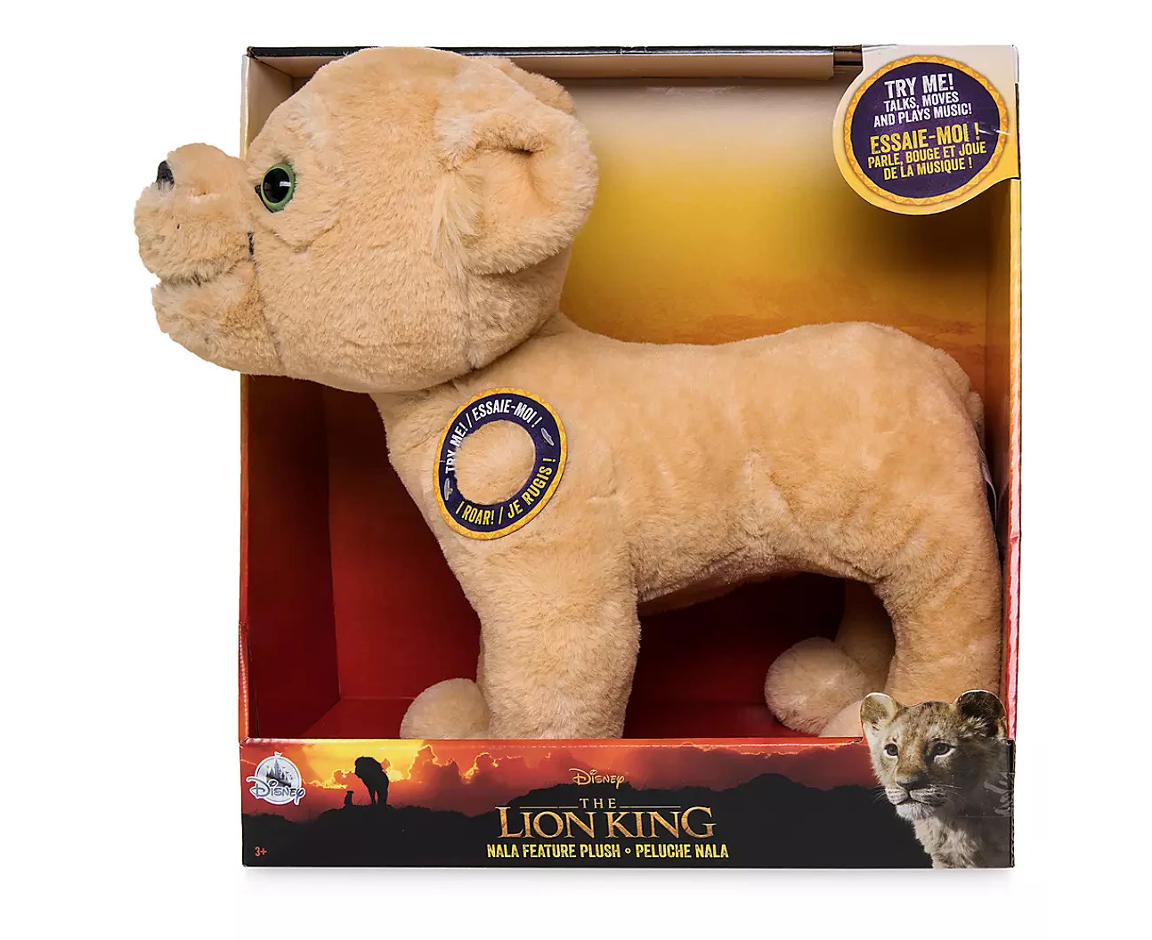 Nala Moving Talking Plush