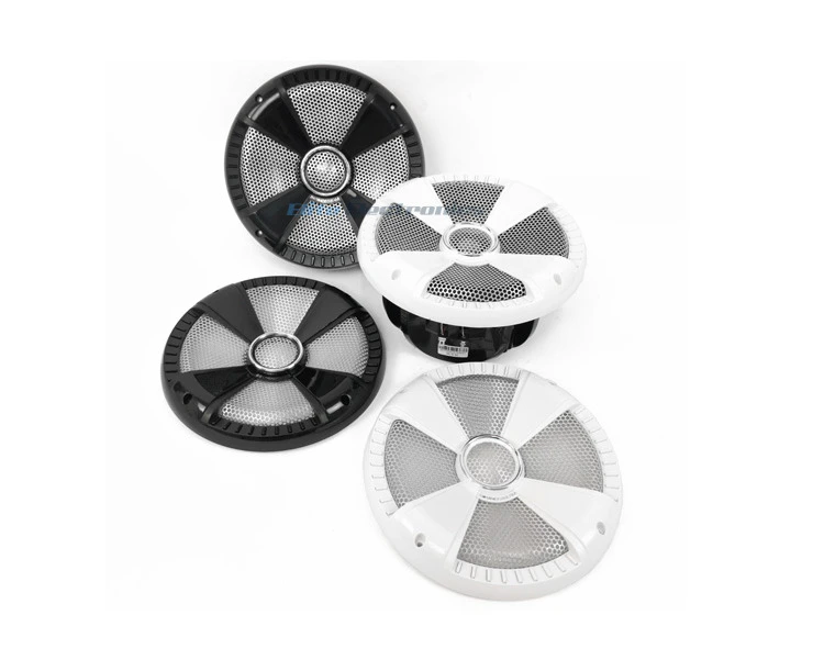 Soundstream MCS.80 250W 8" Marine Boat Speakers w/ Titanium Tweeters