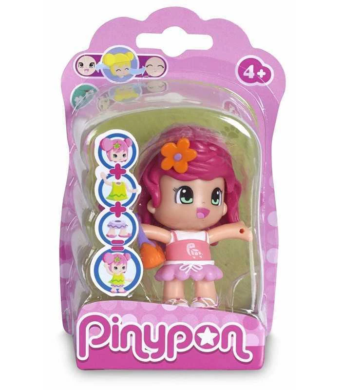 Pinypon Series 6 Figurine - Girl pink