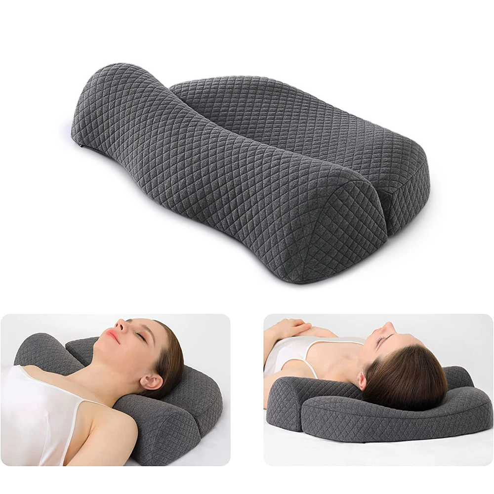 Cervical Neck Pillow Memory Foam Shoulder Pain Relief Ergonomic Rebound