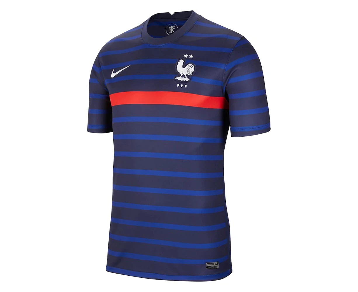 2020-2021 France Home Nike Football Shirt