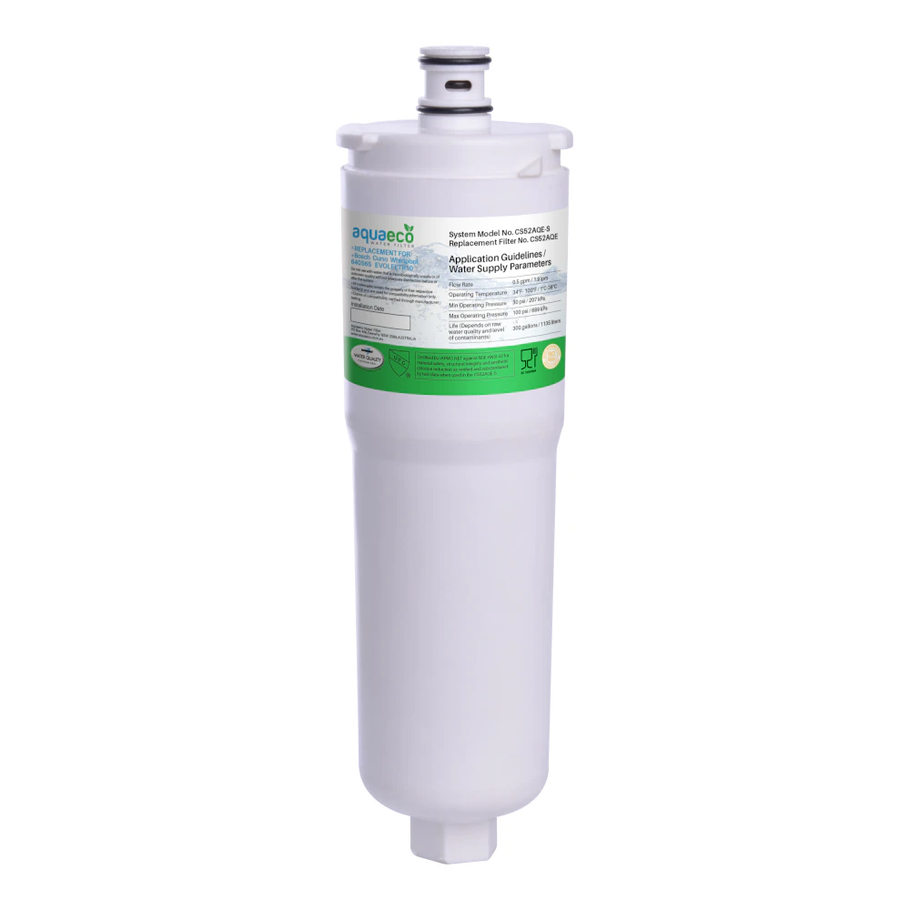 ZIP 51000, 52000, 53000, 54000, 55000, 58000 Water Filter