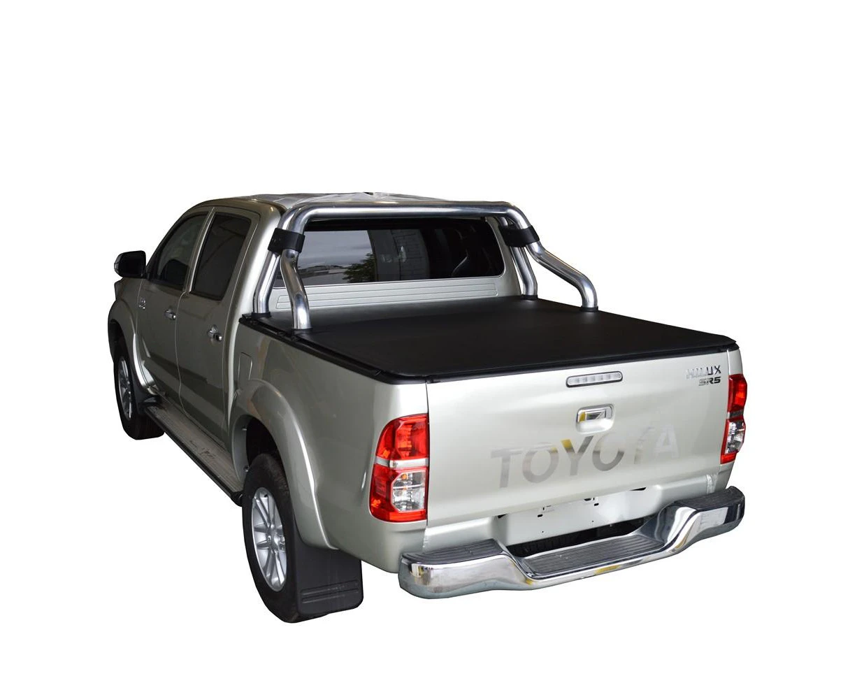 ClipOn Ute/Tonneau Cover for Toyota Hilux SR5 A-Deck (Apr 2005 to Sept 2015) Double Cab suits Factory Sports Bars and Over Rail Tub Liner