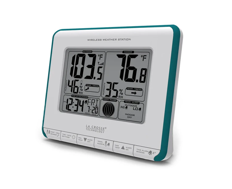 La Crosse Wireless Weather Station w/ Heat Index & Dew Point