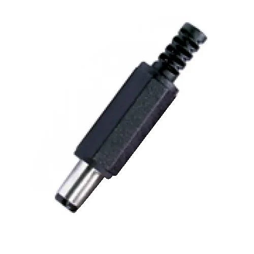 Avico DC Plug 1.6mm Hole Black Plastic