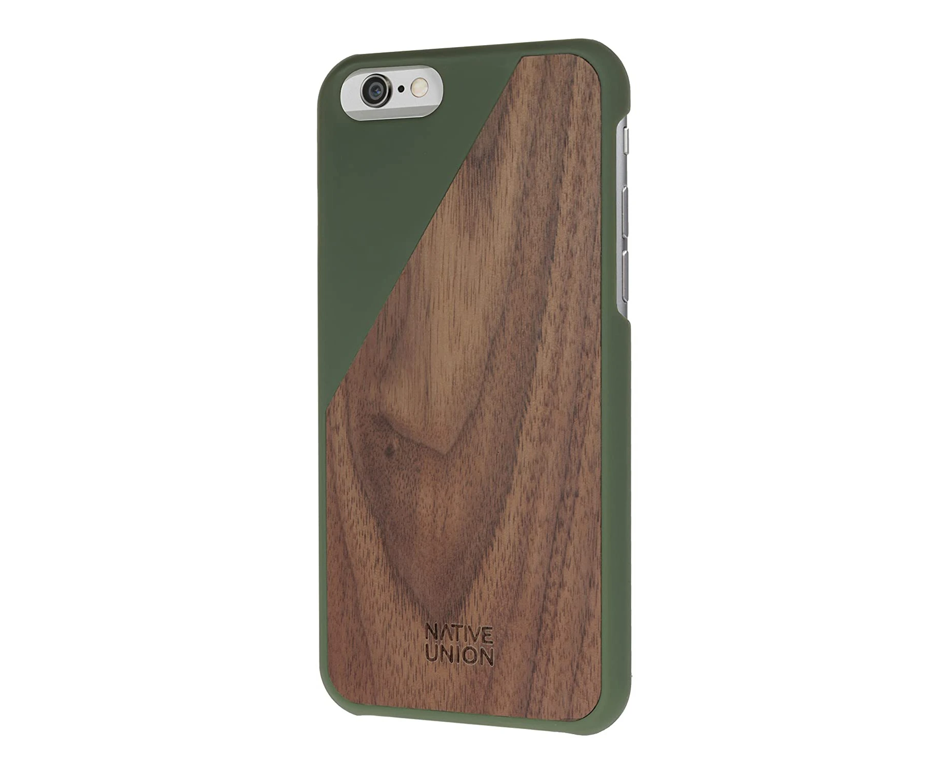 Native Union Clic Wooden iPhone 6 / 6S  - Color: Olive/Walnut Wood