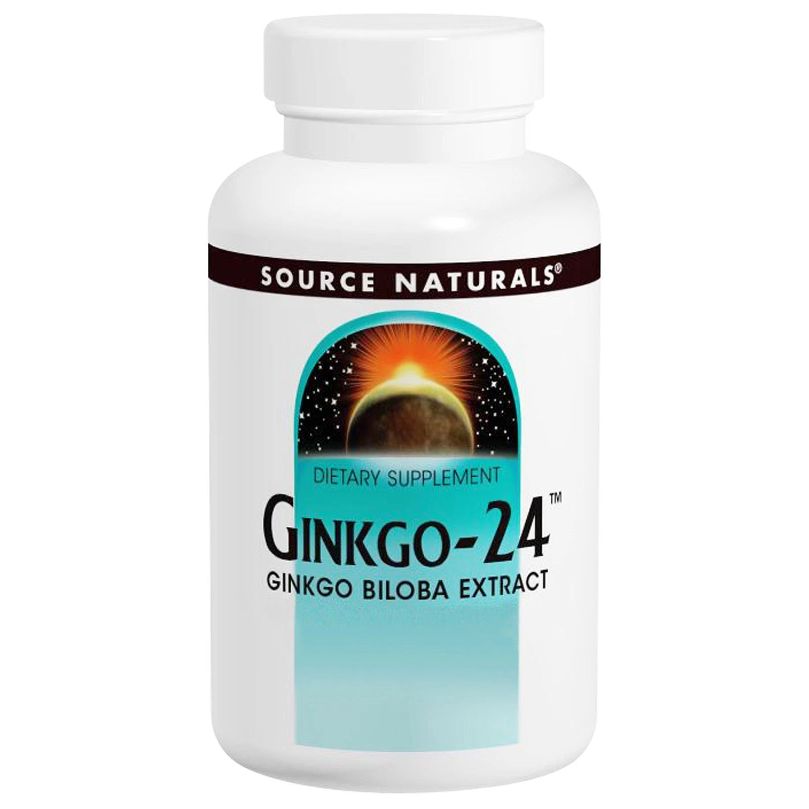 Source Naturals, Ginkgo-24, 40 mg, 120 Tablets