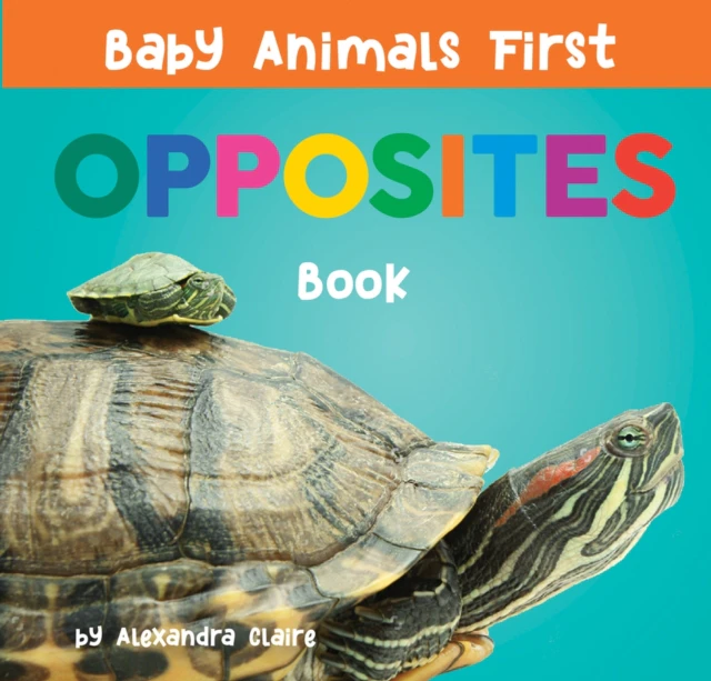 Baby Animals First Opposites Book by Alexandra Claire