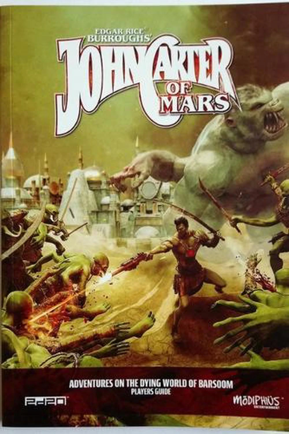 John Carter of Mars Players Guide John Carter RPG Supp.