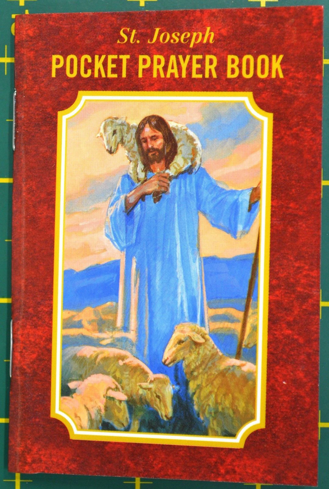 ST JOSEPH Pocket Prayer Book, 64 Pages, 64mm x 95mm, Softcover, Catholic Book Publishing Corp.